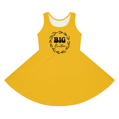 Girls' Sleeveless Sundress (AOP)