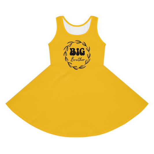 Girls' Sleeveless Sundress (AOP)