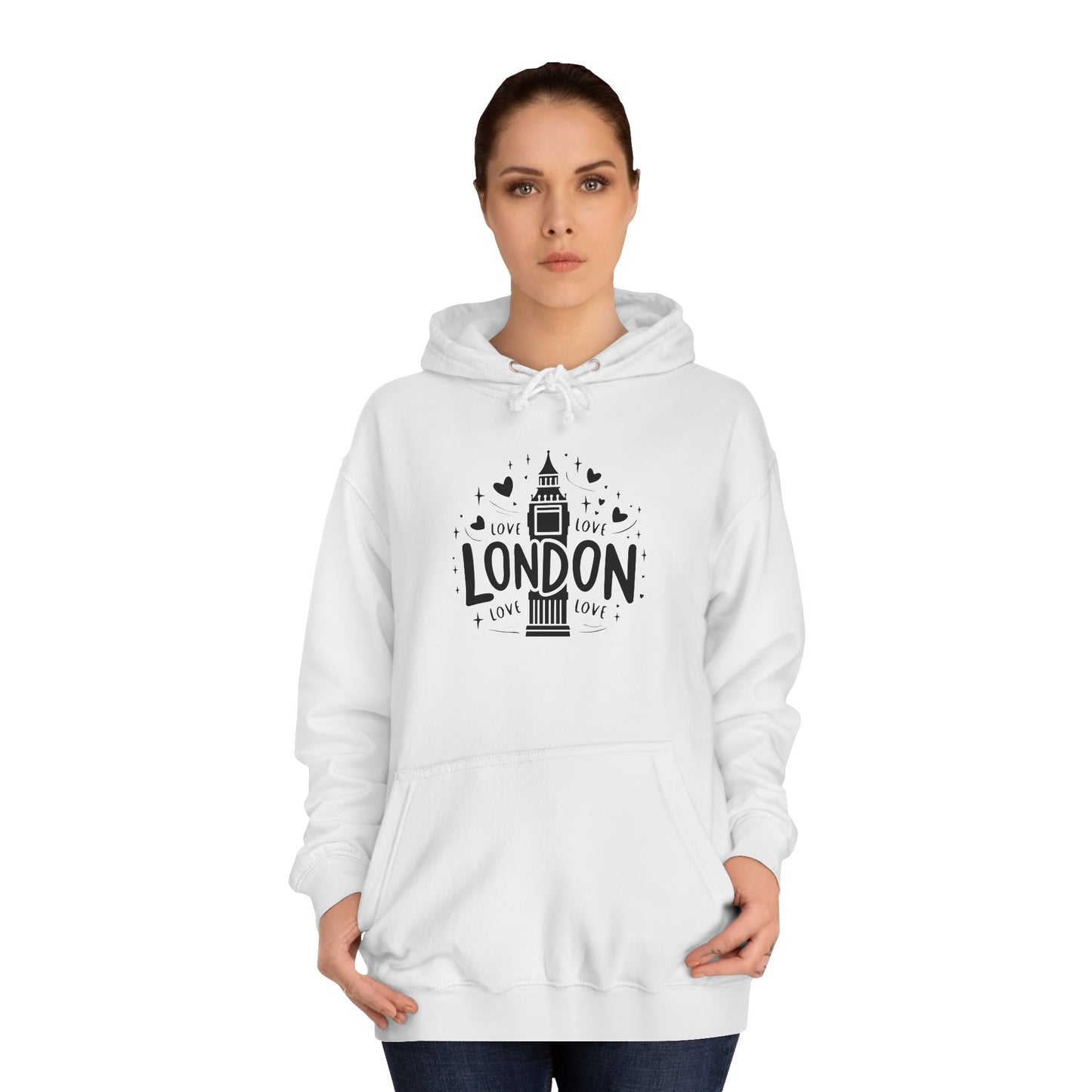 Unisex College Hoodie - Lovely London