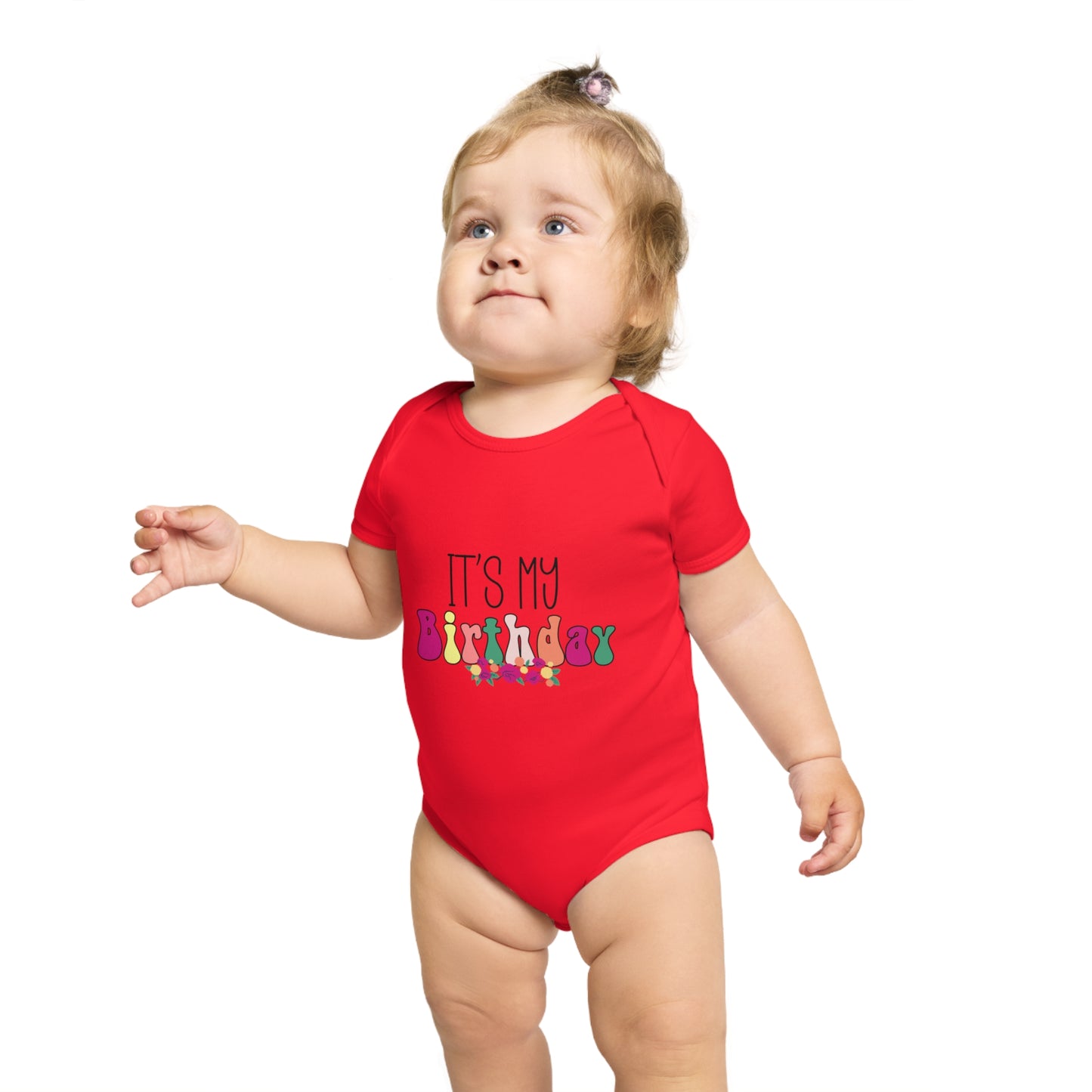 Cute Birthday Baby Bodysuit - It's My Birthday Bodysuit for Little Ones