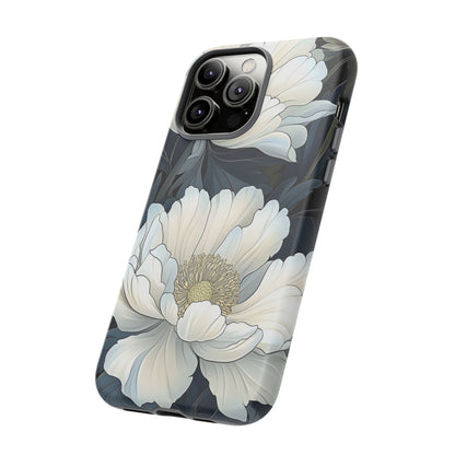 Elegant Floral Phone Case, Floral iPhone Cover, Flower Art Phone Case, Eco-Friendly Mobile Protection, Tough & Stylish Phone Case