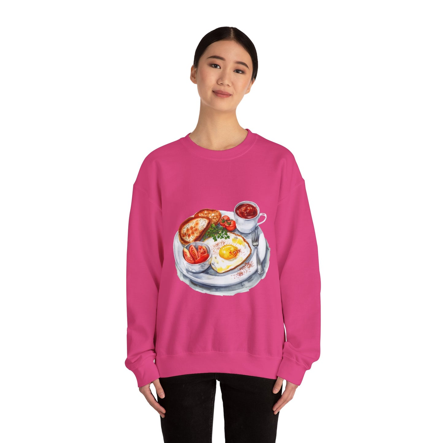 Unisex Heavy Blend™ Crewneck Sweatshirt - The British Table - A Feast of National Favorites