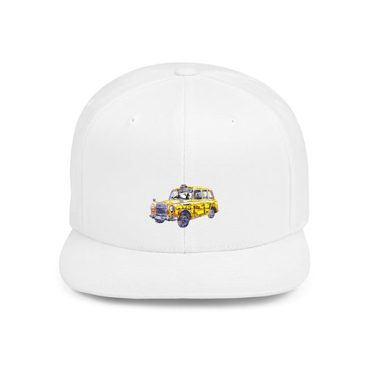 Royal British Crown Flat Bill Snapback