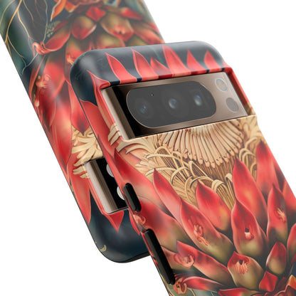 Tough Cases: Vibrant Floral Phone Case, Tough Phone Covers, Floral Art Cases, Nature Design Accessories, Gift for Nature Lovers