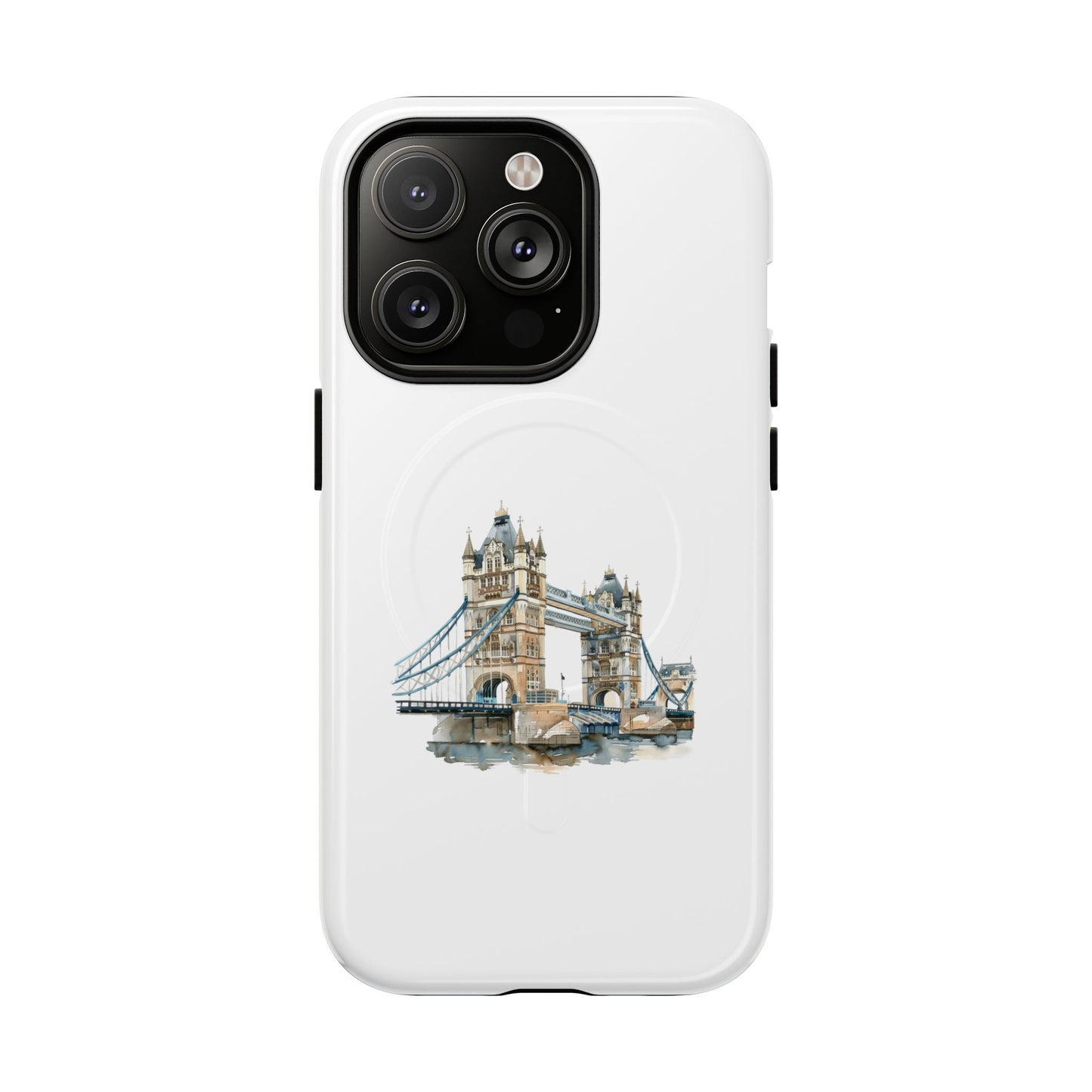 Tough Magnetic Phone Cases with Tower Bridge Design, Durable, Stylish, Unique Gift for Travelers, Perfect for Everyday Use