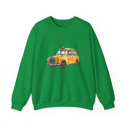 Unisex Heavy Blend™ Crewneck Sweatshirt Classy - British Vintage Car