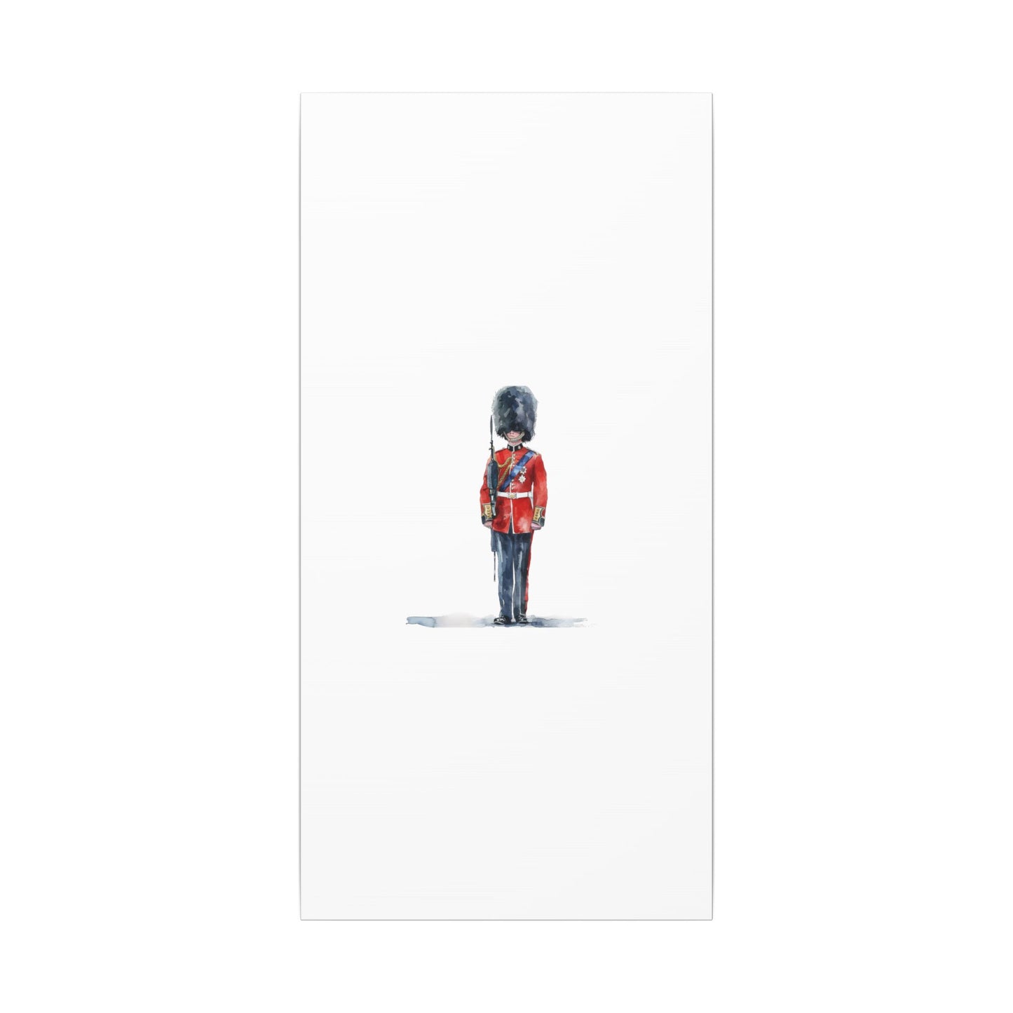 Royal Guard Canvas Art Print, British Soldier Wall Decor, Home Decoration, Gift for History Lovers, Art for Offices, Unique Wall Gallery