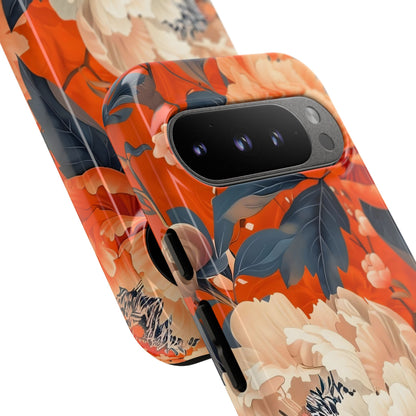 Floral Tough Case, Durable Floral Phone Case, Stylish Protection Case, Gift for Her, Spring Accessories, Mother’s Day Gift