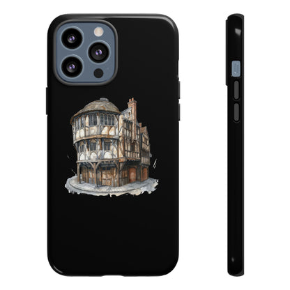 Stylish Phone Case featuring Unique Building Design, Art Lover Gift, Durable Phone Cover, Trendy Gadget Accessory, Unique Gift for Her