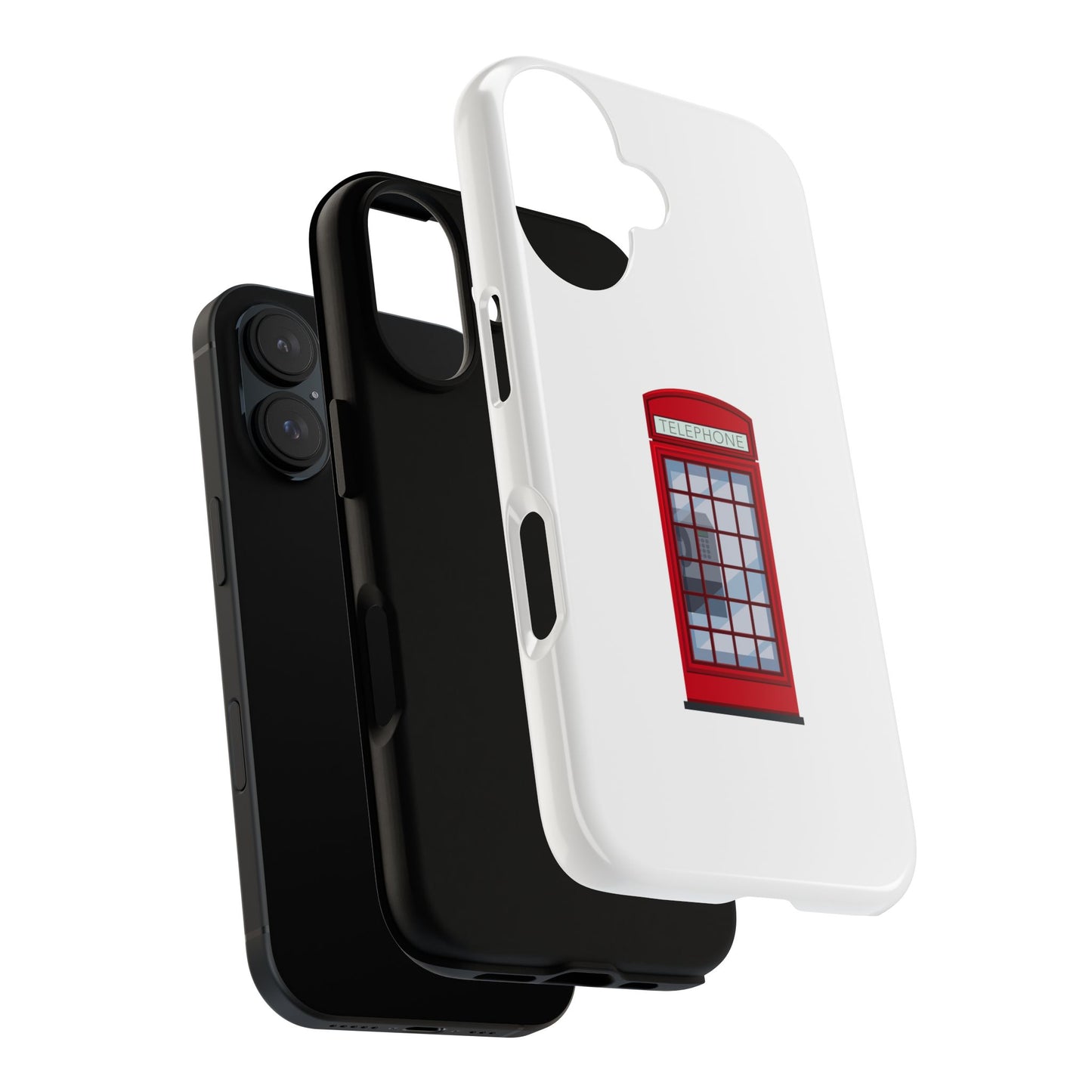 Red Telephone Booth Phone Case - Tough & Stylish Protection