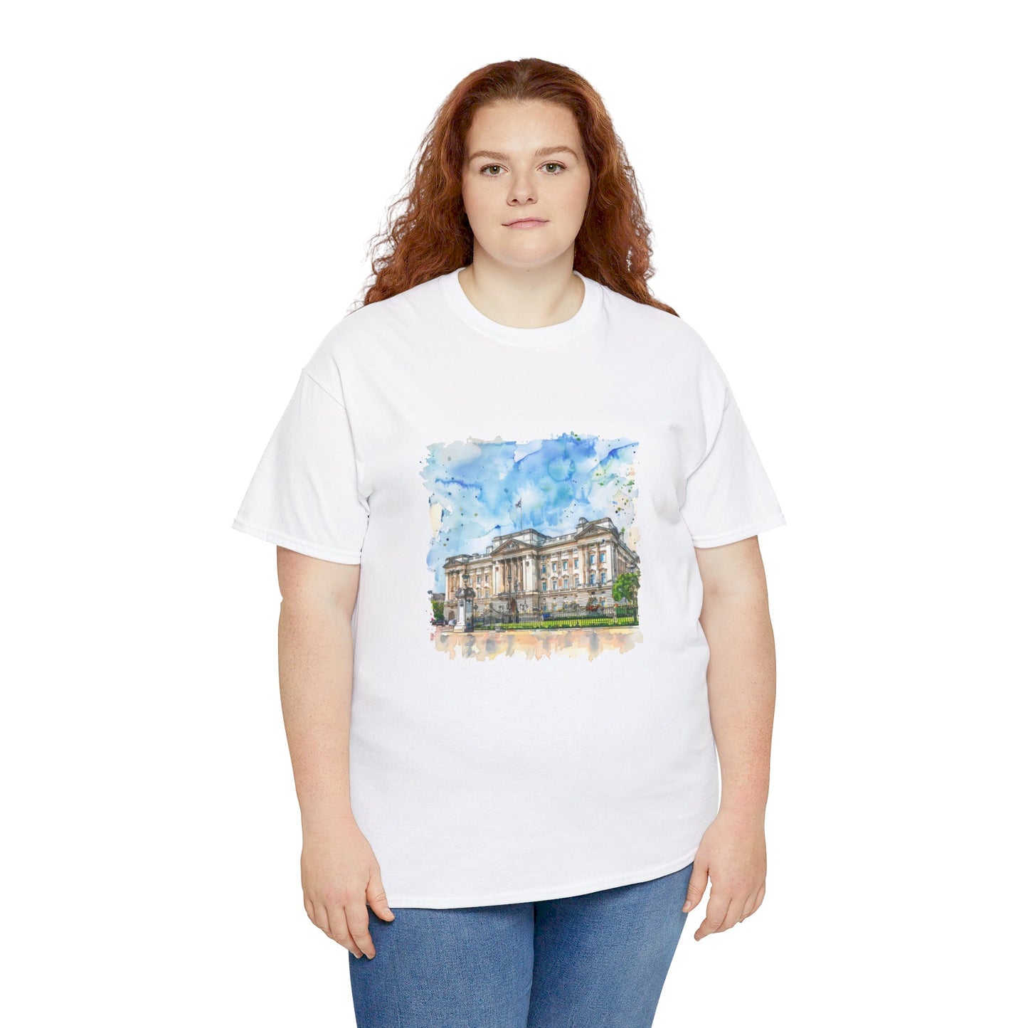 The Heart of British Culture and Iconic Landmarks Classy Unisex Heavy Cotton T-Shirt