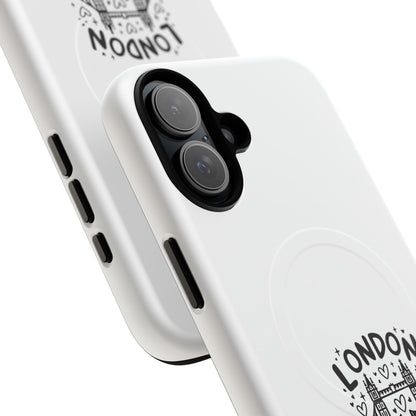 London-Inspired Tough Magnetic Cases | Perfect for Travelers, Gift for Friends, Unique Phone Protection, London Souvenirs, Travel Gifts