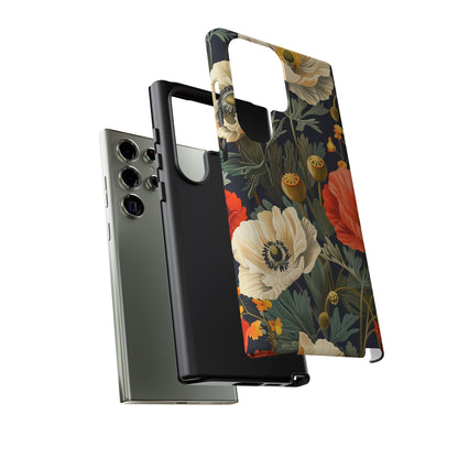 Floral Phone Case - Tough Cases with Vibrant Garden Design, Phone Accessory, Gift for Her, Spring Style, Nature Lover