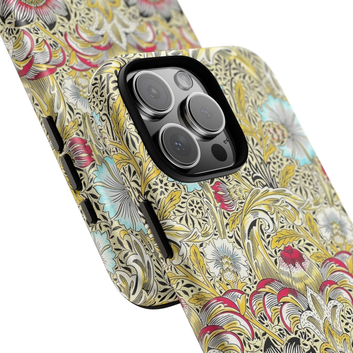 Floral Phone Case - Tough Cases, Floral Design, Stylish, Protective, Unique Gift for Her, Phone Accessories