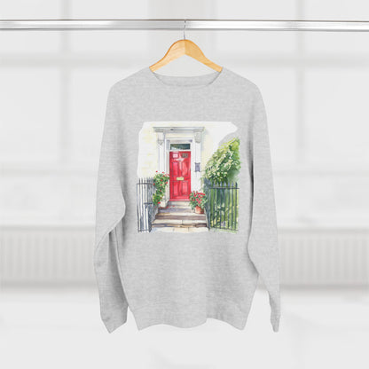 Unisex Crewneck Sweatshirt - Street London Aesthetics Urban Charm and Classic City Vibes