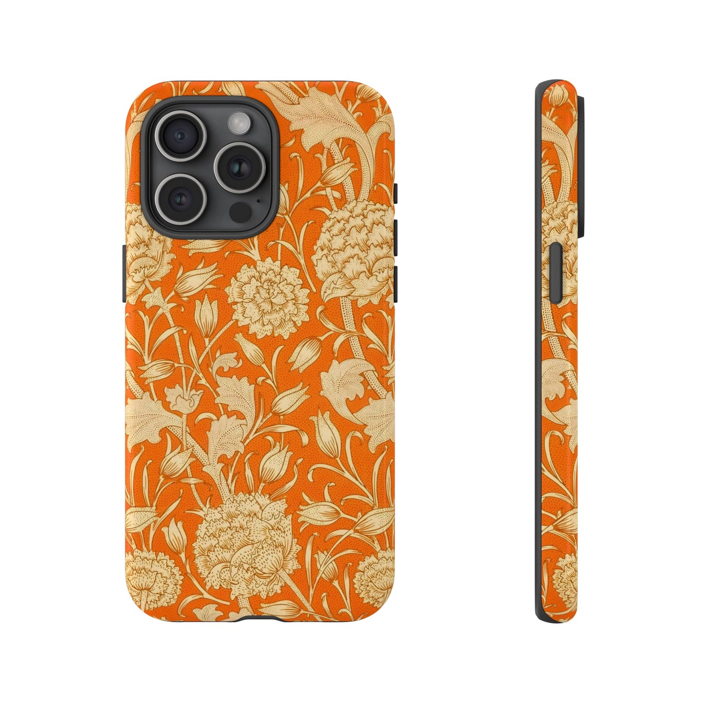 Floral Phone Case, Vibrant Tough Cases for Garden Lovers, Stylish Protection, Gift for Birthdays, Spring Decor, Unique Design