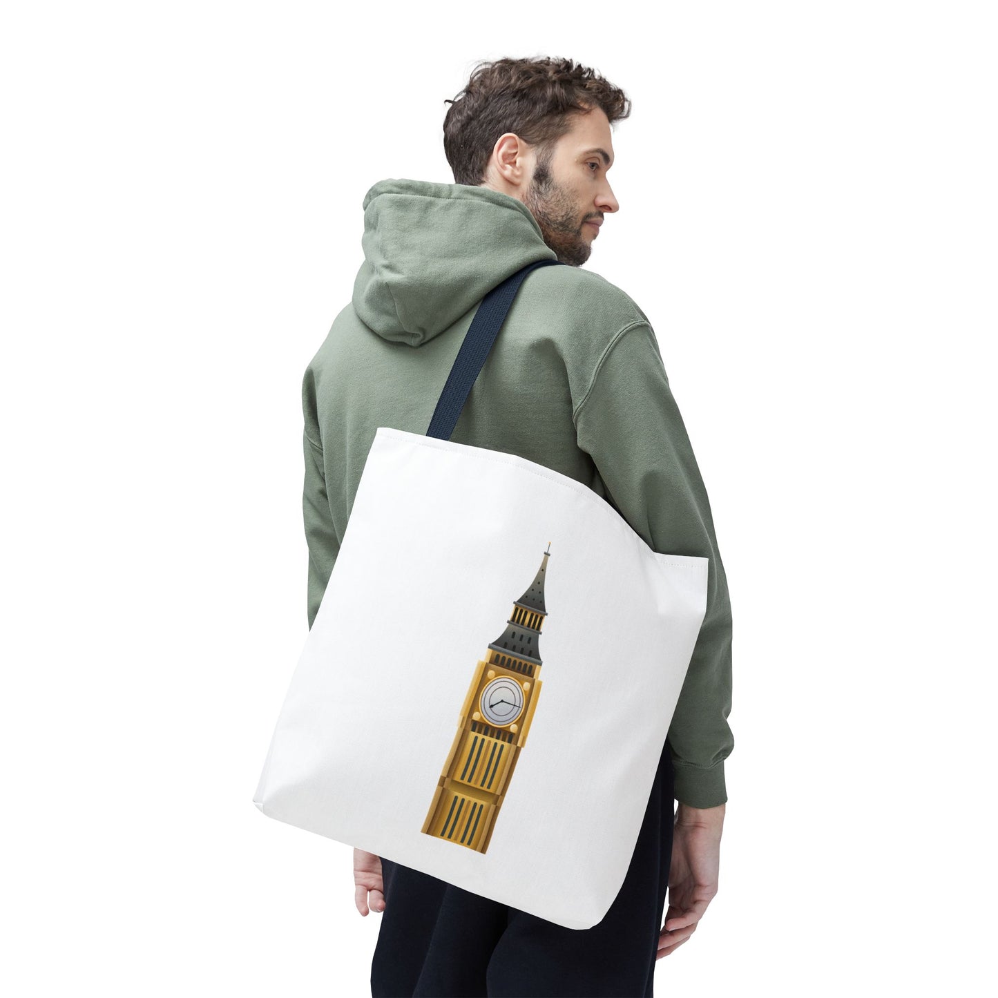 Big Ben Tote Bag, City Tour Tote, Travel Essentials, Gift for Travelers, London Souvenir, Eco-Friendly Shopping Bag