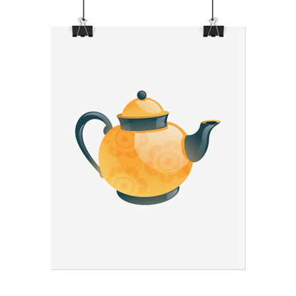 Vintage Tea Pot Rolled Posters