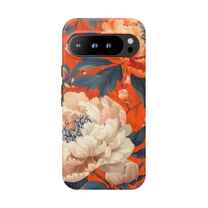 Floral Tough Case, Durable Floral Phone Case, Stylish Protection Case, Gift for Her, Spring Accessories, Mother’s Day Gift