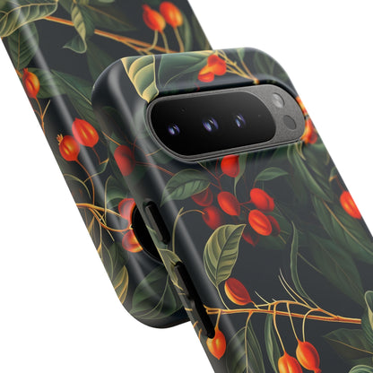 Tough Cases, Floral Phone Case, Nature-Inspired Tech, Unique Gift, Phone Accessory, Botanical Design, Fall Vibes