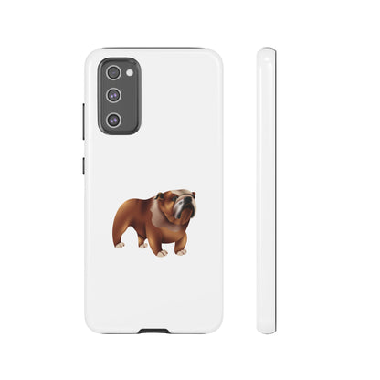 Bulldog Phone Case, Tough Cases for Dog Lovers, Custom Pet Accessories, Cute Bulldog Gifts, Animal Phone Covers