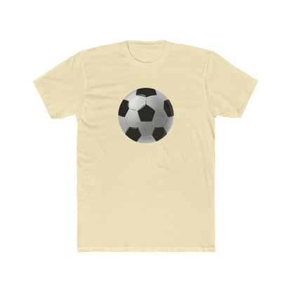 Dynamic Football Design - Sports Passion and Energetic Unisex Cotton Crew Tee