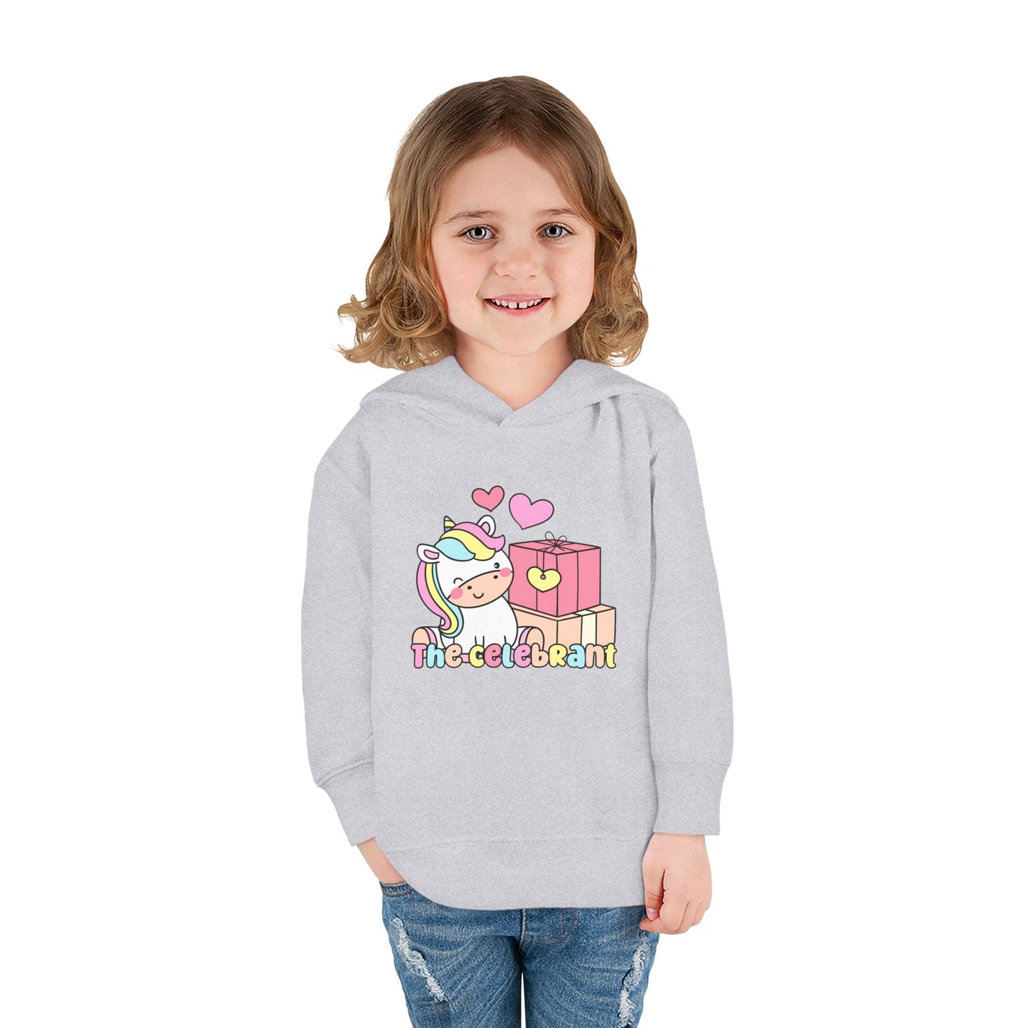 Toddler Unicorn Fleece Hoodie - Cute Gift for Kids