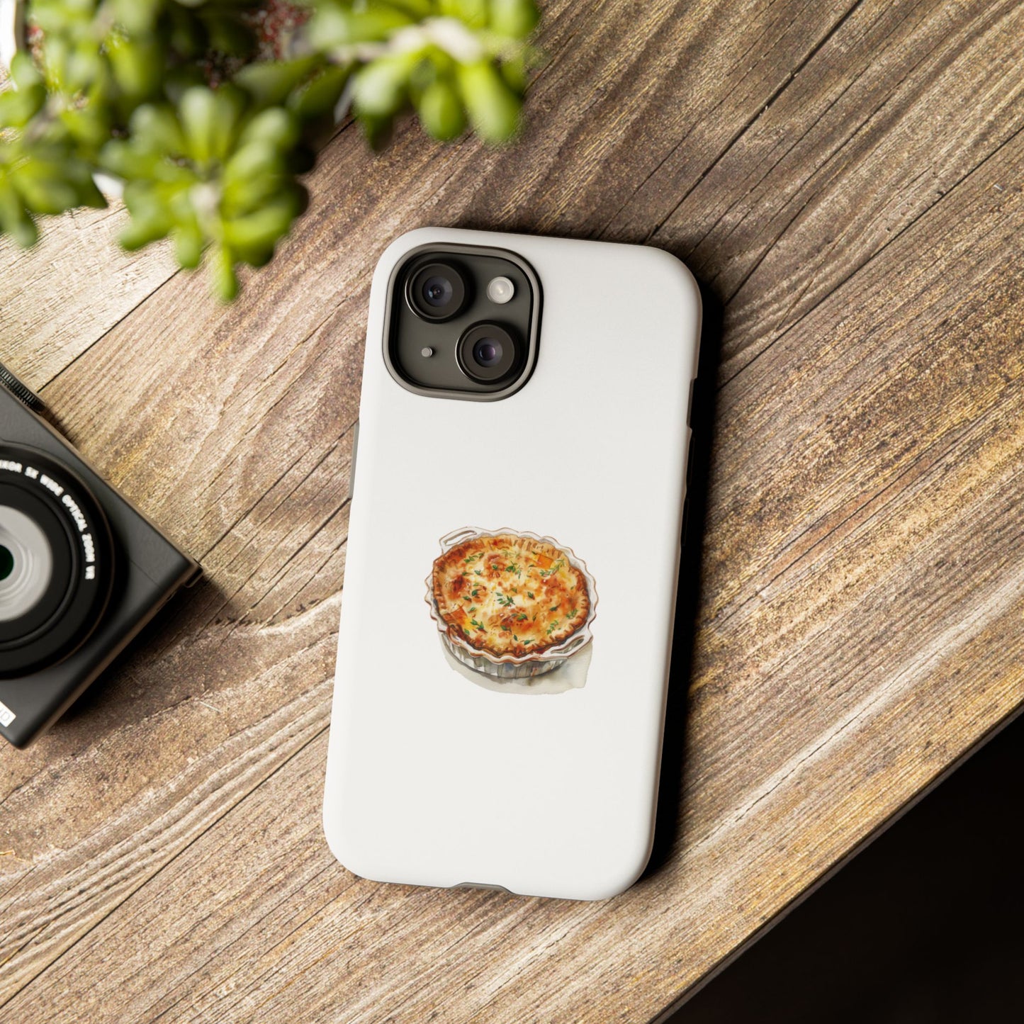 Quiche Lover's Phone Case - Stylish Tough Cases for Foodies