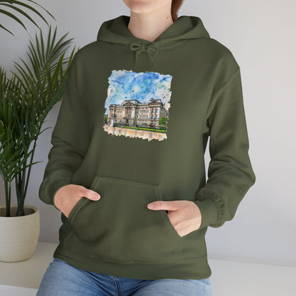Unisex Heavy Blend™ Hooded Sweatshirt - British Nature - Scenic Landscapes and Natural Beauty