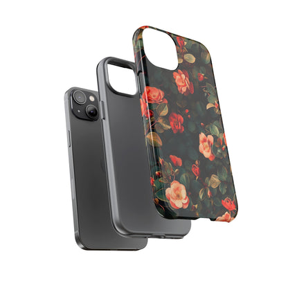 Floral Phone Case - Elegant Floral Design, Tough Protective Case, Perfect Gift for Her, Trendy Phone Accessories, Mother’s Day, Birthday