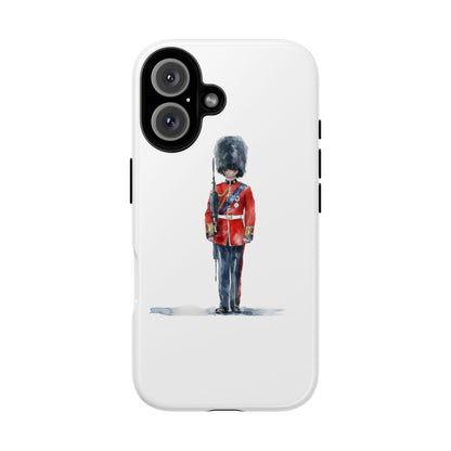 British Royal Guard Phone Case - Tough Cases, Unique Phone Cover, Gift for Her, Cute Accessory, British Soldier Design