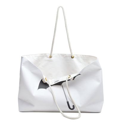 Stylish Weekender Bag with Umbrella Design | Travel Tote, Beach Bag, Gym Companion, Perfect Gift for Adventurers