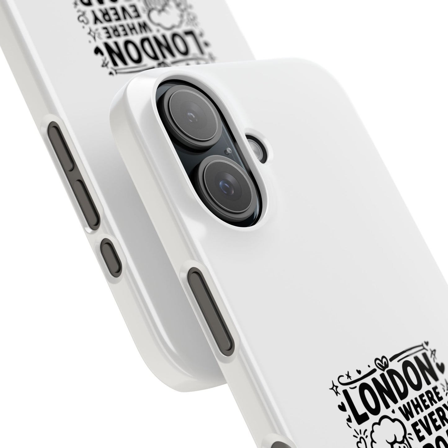 London Pub Slim Phone Case, Beer Lover Gift, Travel Accessory, Urban Style, Fun Design, Unique Phone Cover