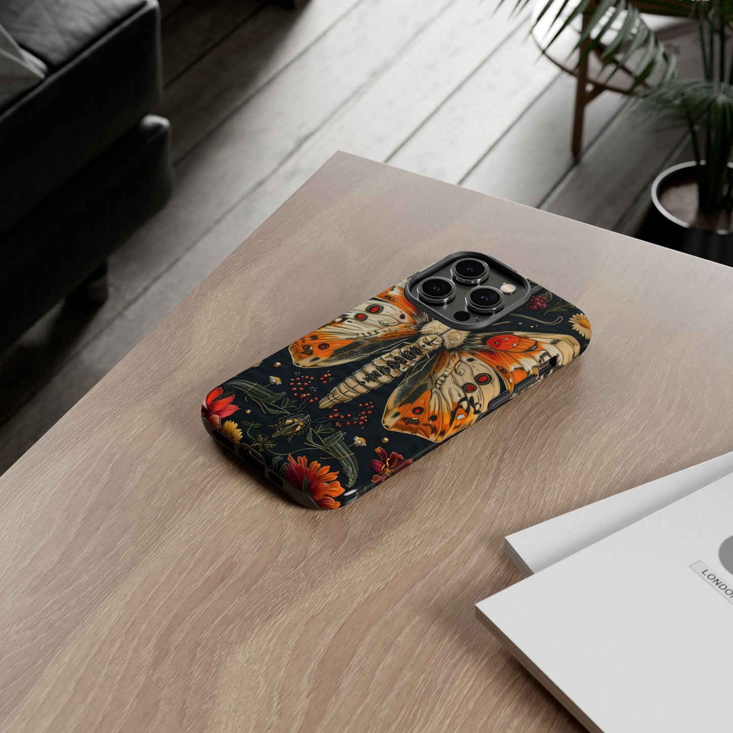 Artistic Butterfly Phone Case for Nature Lovers, Eco-friendly, Gift for Birthdays, Holidays, Unique Cell Phone Accessories