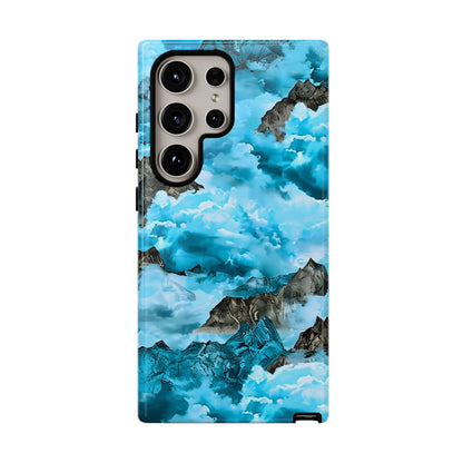 Mountain Wave Phone Case - Adventure Gear, Outdoor Gifts, Stylish Cases, Trendy Accessories, Nature Lovers