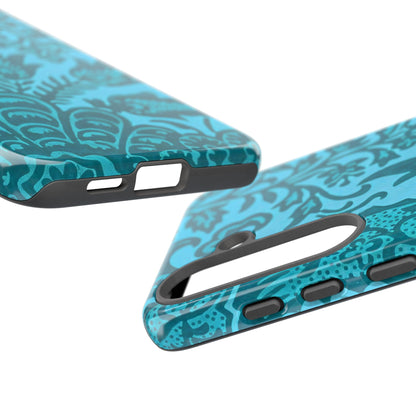 Bohemian Phone Case, Tough Floral Phone Cover, Artistic Phone Protector, Gift for Her, Unique Tech Accessories