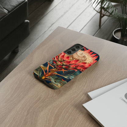 Tough Cases: Vibrant Floral Phone Case, Tough Phone Covers, Floral Art Cases, Nature Design Accessories, Gift for Nature Lovers
