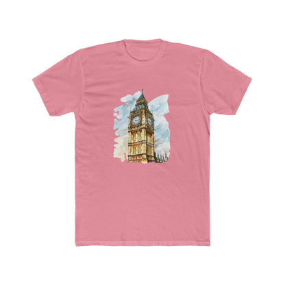 London Clock Tower - Iconic Big Ben and Timeless Soft Unisex Cotton Crew Tee
