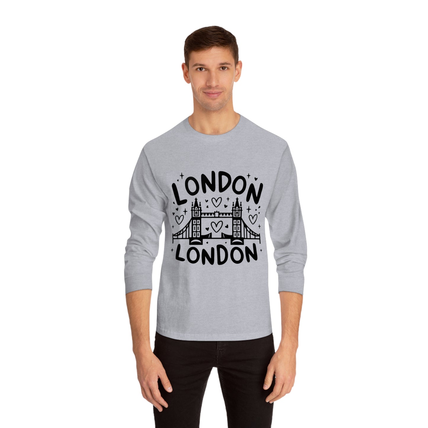 Unisex Classic Long Sleeve T-Shirt - Pretty London