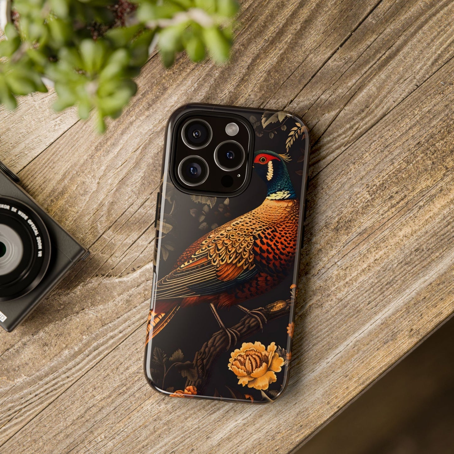 Elegant Bird Phone Case with Floral Design, Tough Phone Cover, Artistic Cell Phone Accessory, Unique Gift for Nature Lovers, Stylish [...]