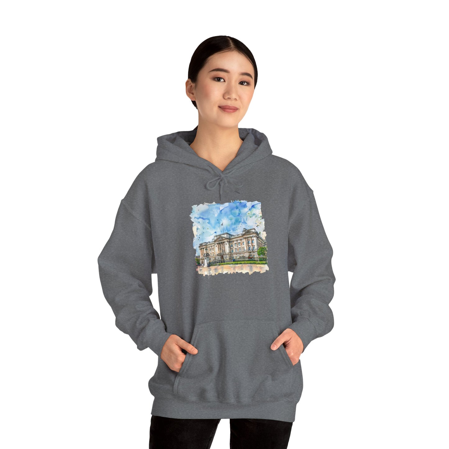 Unisex Heavy Blend™ Hooded Sweatshirt - British Nature - Scenic Landscapes and Natural Beauty