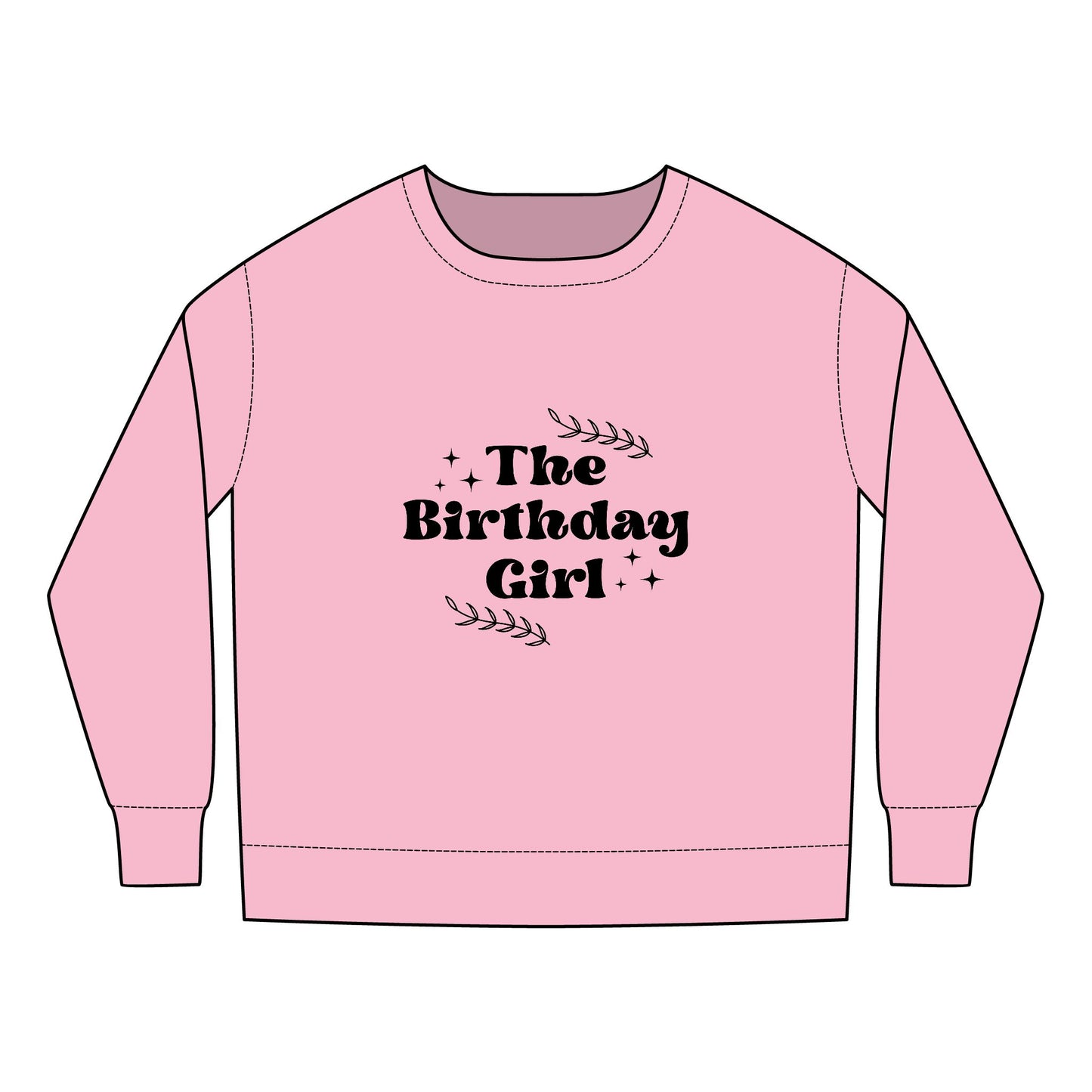 Toddler Sweatshirt - Birthday Girl - Cute Celebration Gear