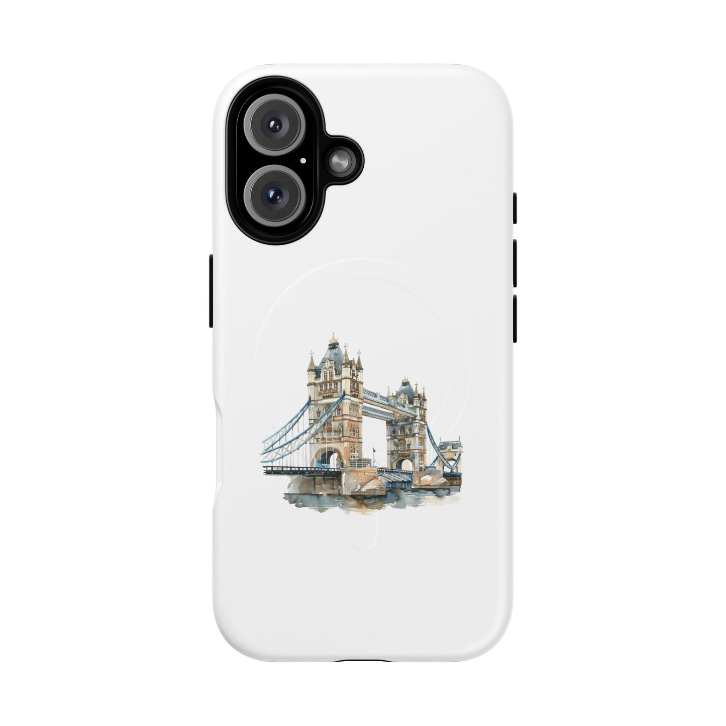 Tough Magnetic Phone Cases with Tower Bridge Design, Durable, Stylish, Unique Gift for Travelers, Perfect for Everyday Use