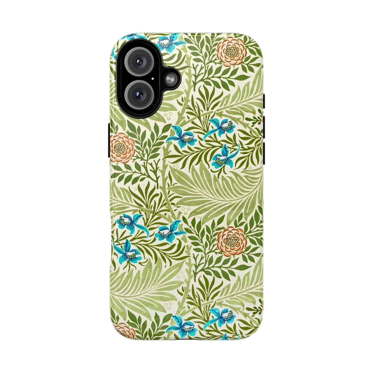 Tough Cases Phone Case, Botanical Print Phone Cover, Floral Smartphone Accessory, Nature-Inspired Tech Gear, Gift for Plant Lovers