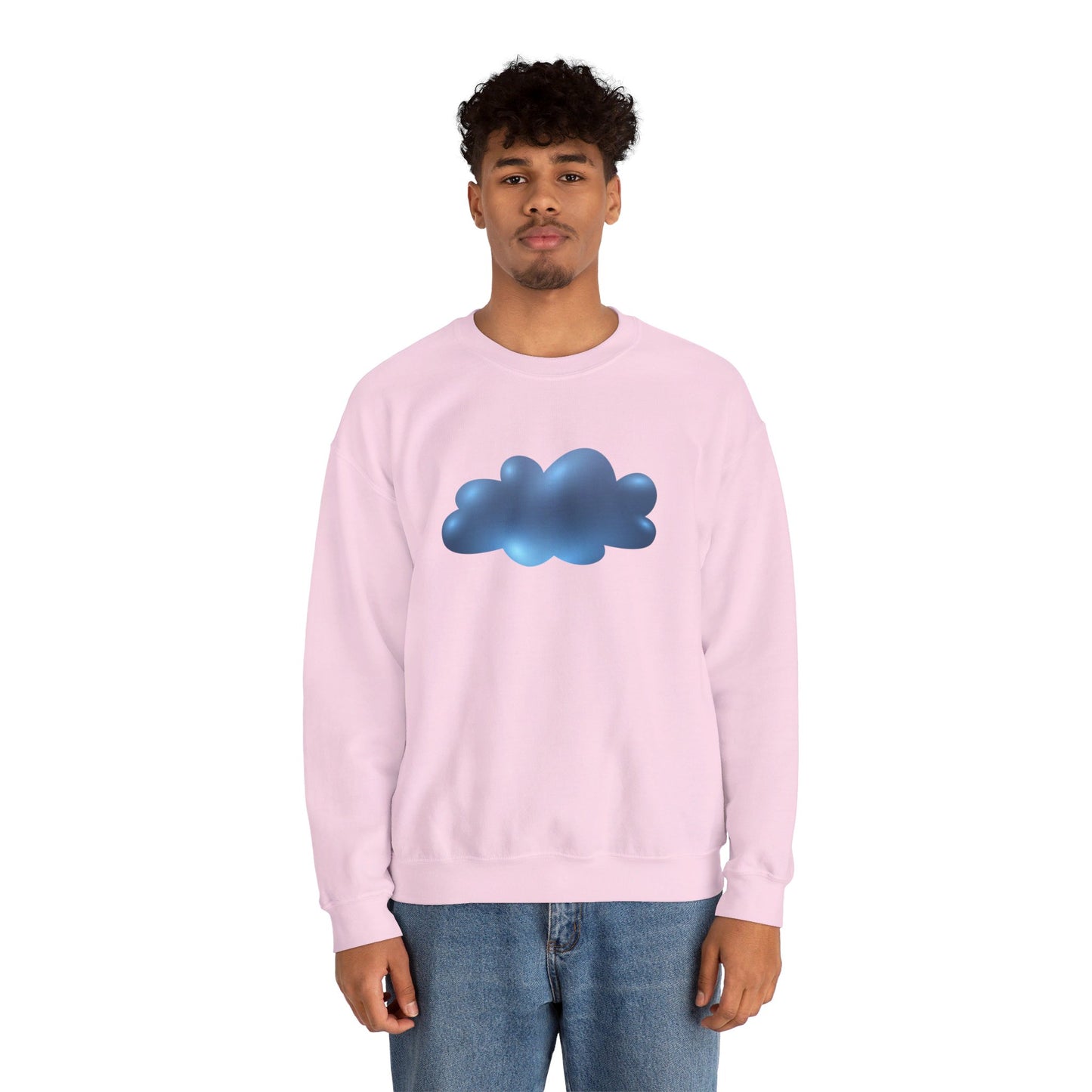 Unisex Heavy Blend™ Crewneck Sweatshirt Cozy - Serene Cloudscape
