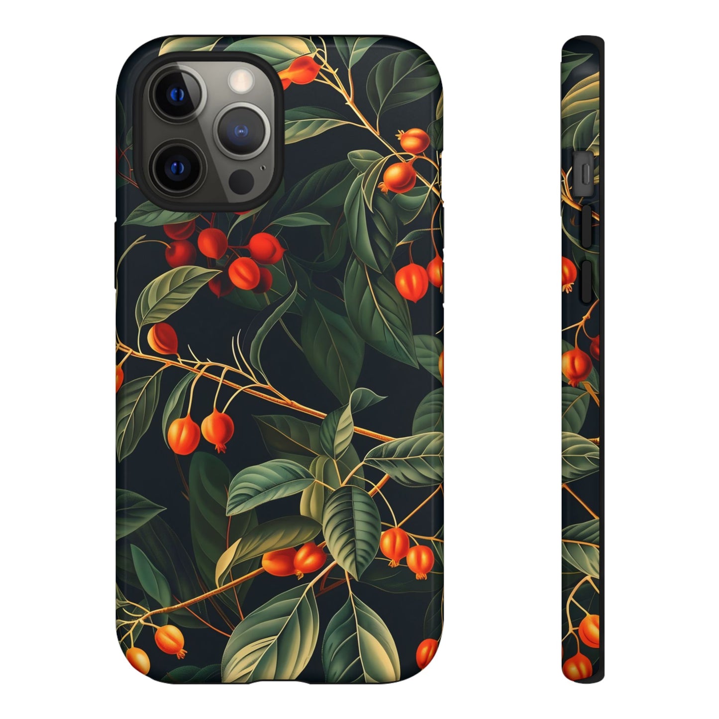Tough Cases, Floral Phone Case, Nature-Inspired Tech, Unique Gift, Phone Accessory, Botanical Design, Fall Vibes