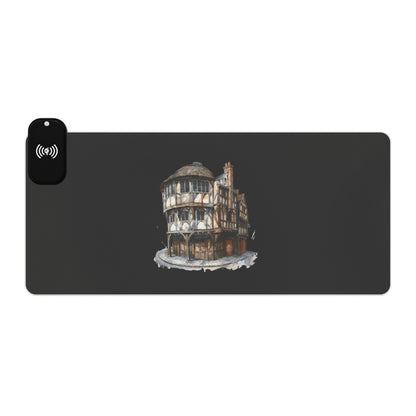 Medieval Timber House – Historical England - LED Wireless Charging Gaming Mouse Pad with Unique Design, Gaming Desk Decor, Cool Gift for Gamers, Home Office Accessory, Tech [...]