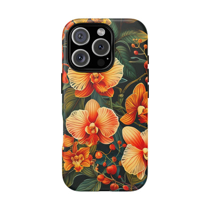Floral Phone Case - Tough Cases, Protective Cover, Gift for Her, Smartphone Accessory, Floral Design, Nature-Inspired