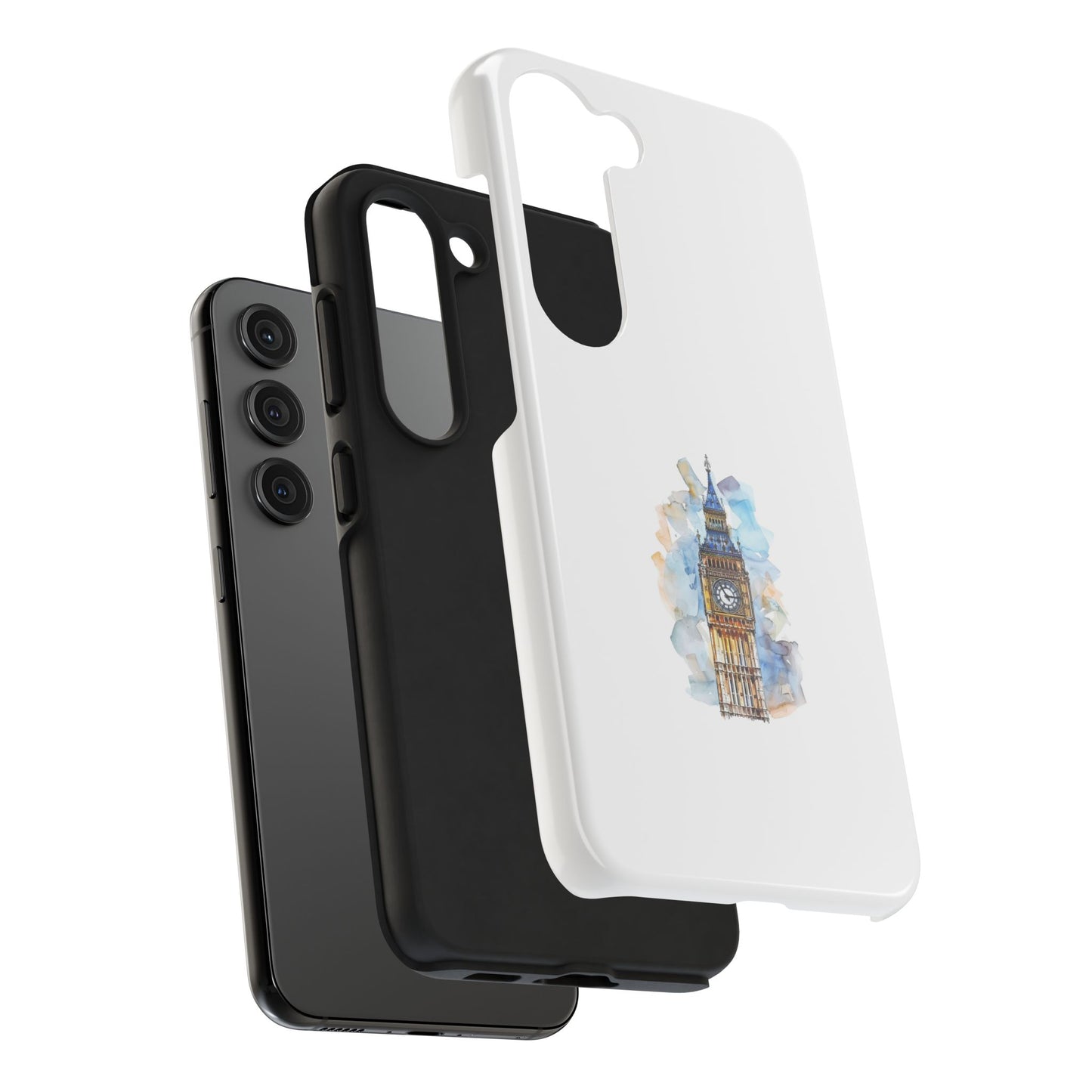 London Big Ben Tough Phone Case - Durable Protection with a Splash of Art