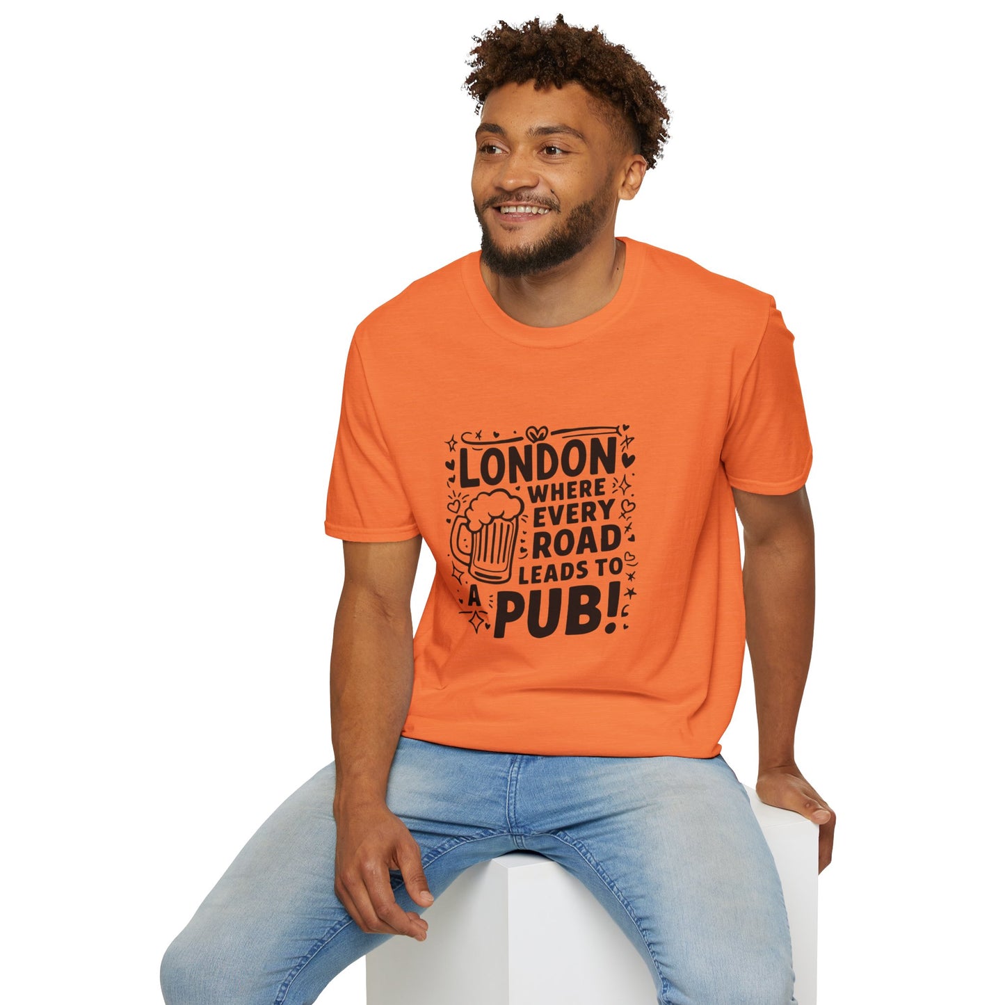 London's Pub Classy Unisex Softstyle T-Shirt